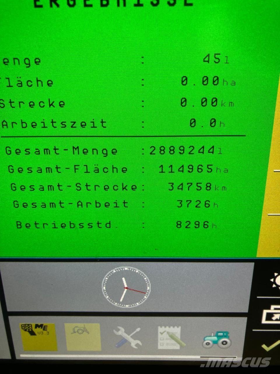 Dammann DT 2500H Opryskiwacze zaczepiane