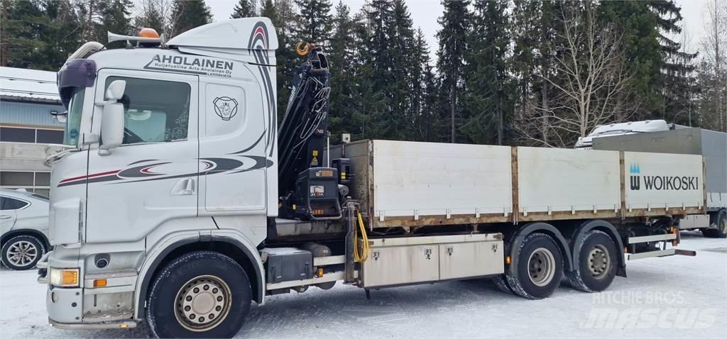 Scania R420 Żurawie samochodowe