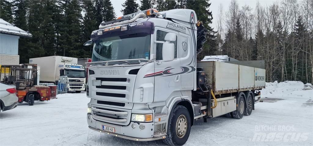 Scania R420 Żurawie samochodowe