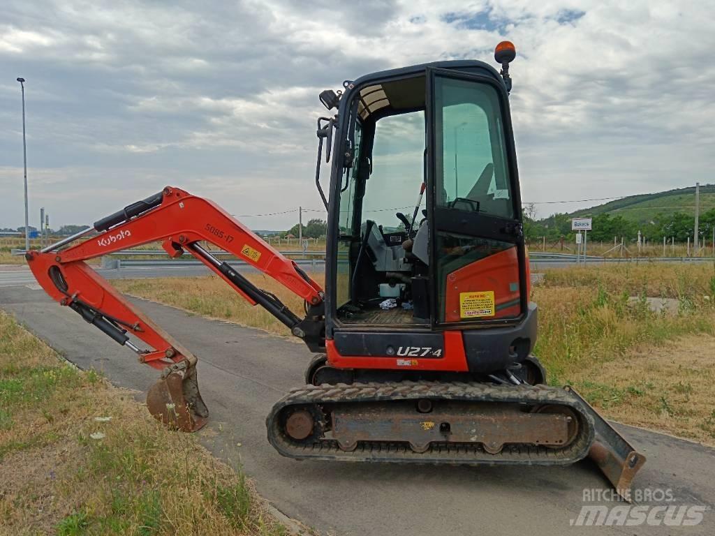 Kubota U 27-4 Minikoparki