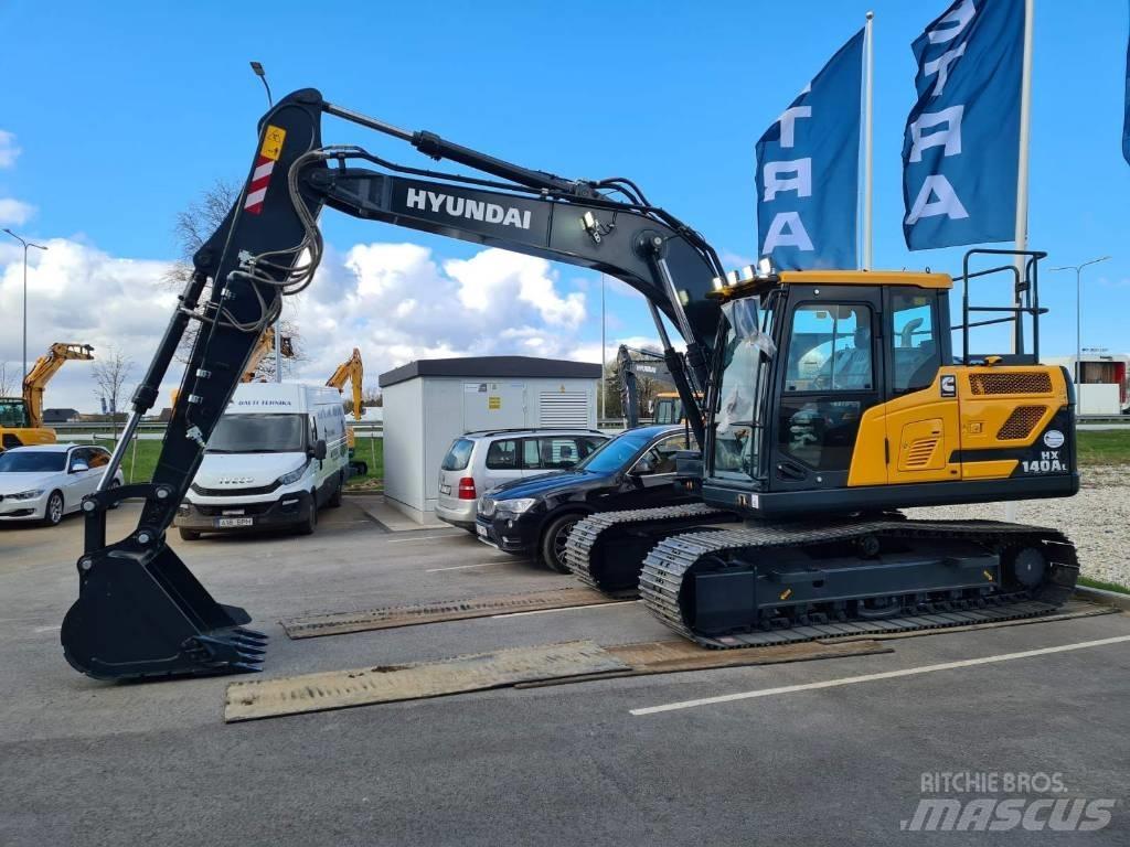 Hyundai HX140AL Koparki gąsienicowe
