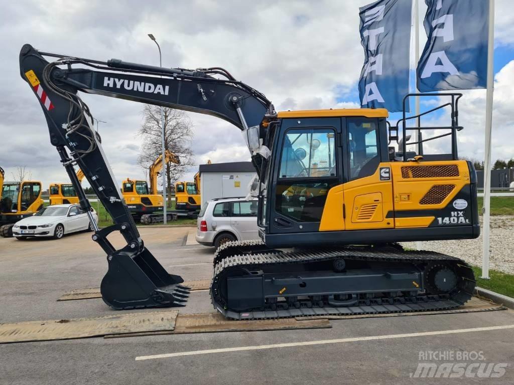 Hyundai HX140AL Koparki gąsienicowe
