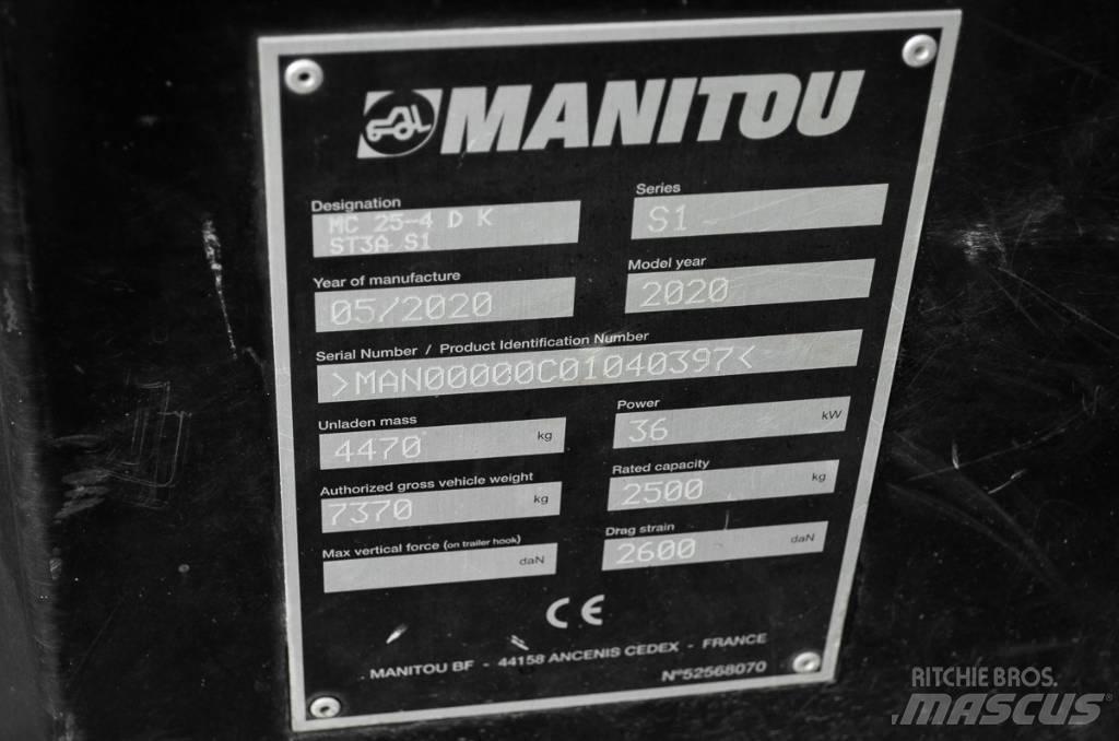 Manitou MC 25-4 Wózki Diesla