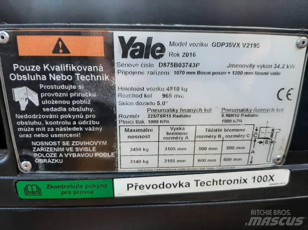 Yale GDP35VX Wózki Diesla
