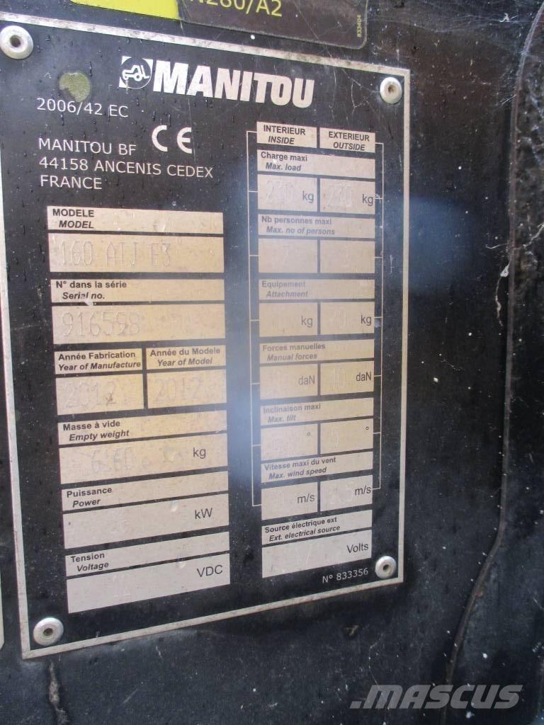Manitou 160 ATJ Podnośniki przegubowe