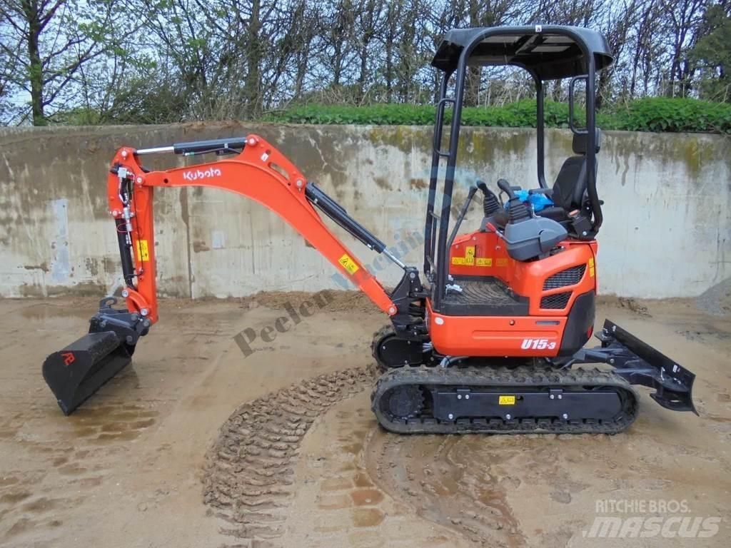 Kubota U 15-3 Minikoparki