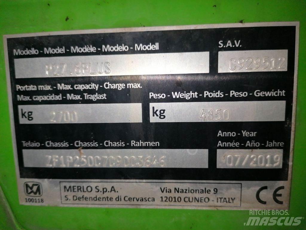 Merlo P27.6 PLUS Ładowarki teleskopowe