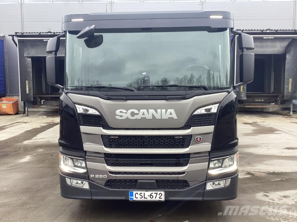 Scania P 280 CNG Samochody ciężarowe ze skrzynią zamkniętą