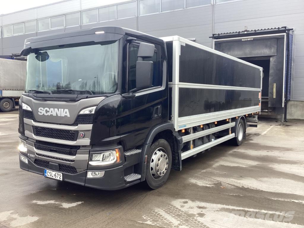 Scania P 280 CNG Samochody ciężarowe ze skrzynią zamkniętą