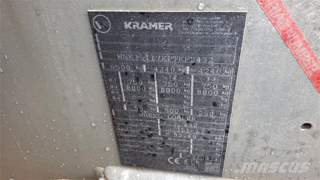 Kramer 8085T Miniładowarki