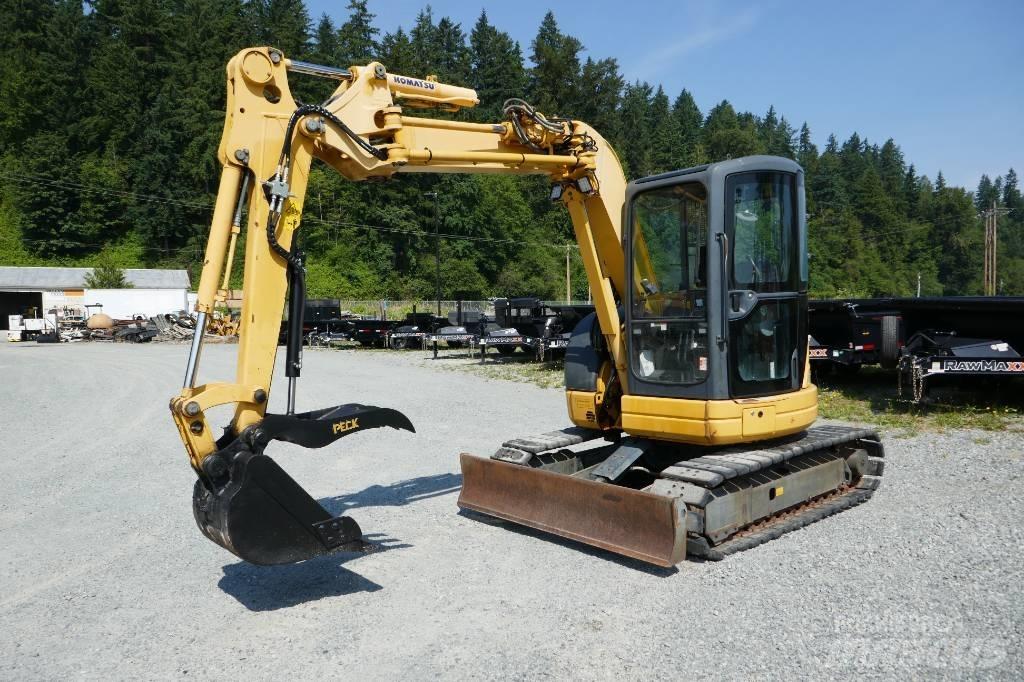 Komatsu PC58UU-5 Minikoparki