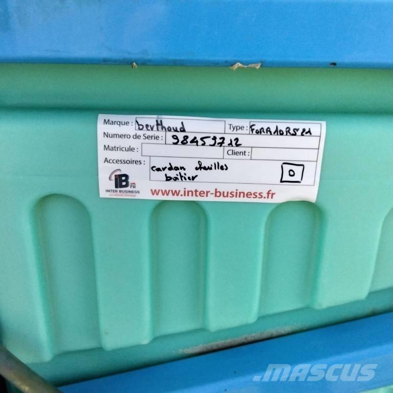 Berthoud FOR10RS21 Zamontowane opryskiwacze