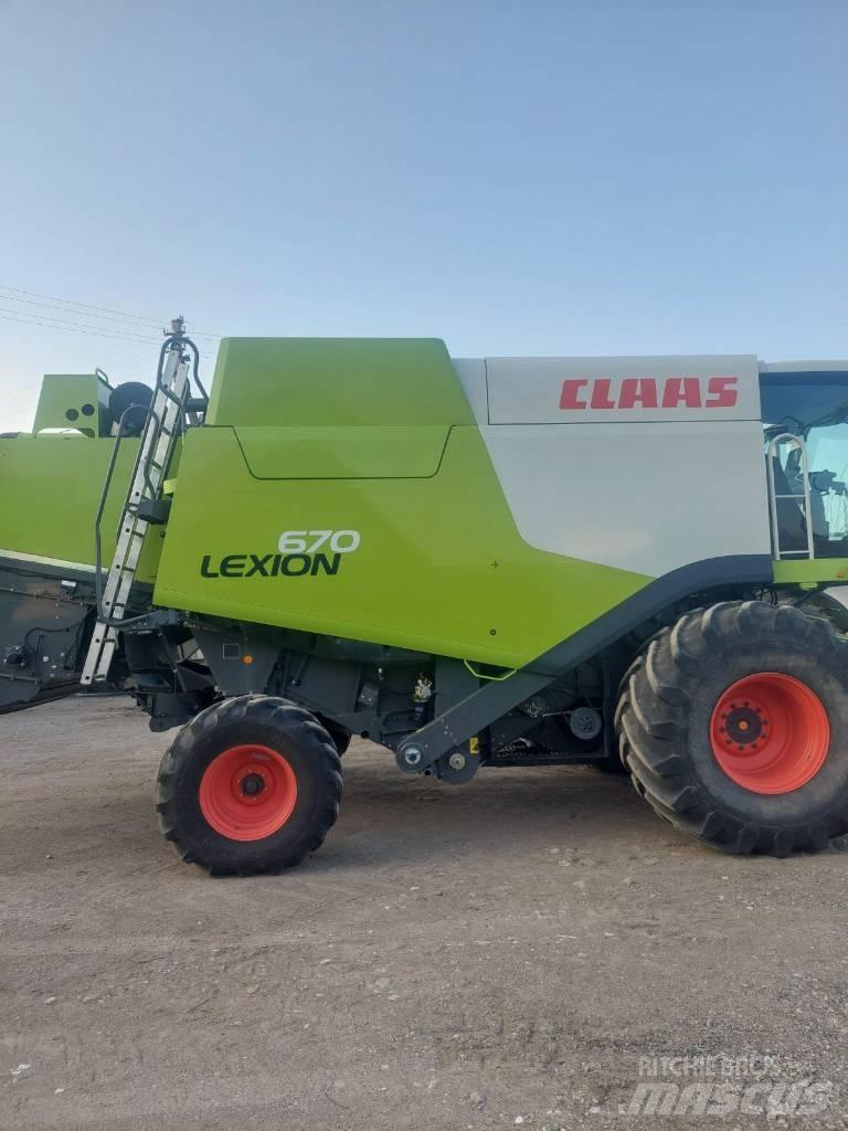 CLAAS Lexion 670 Kombajny zbożowe