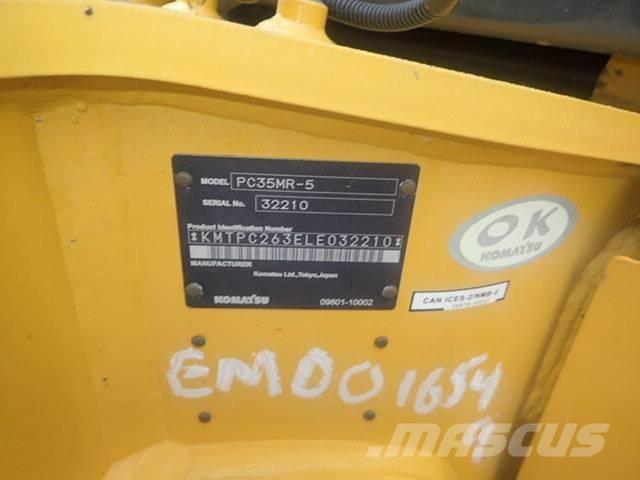 Komatsu PC35MR-5 Minikoparki