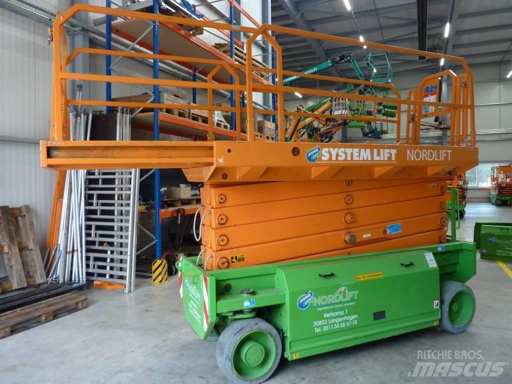 HAB S 152 10 E2WD Podnośniki nożycowe