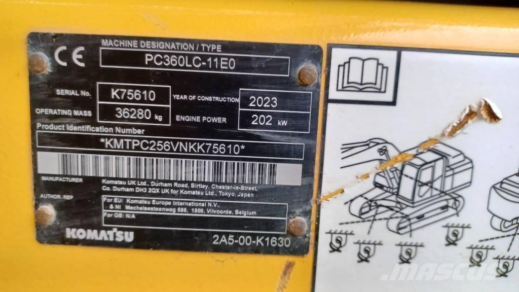 Komatsu PC360LC-11E0 Koparki gąsienicowe