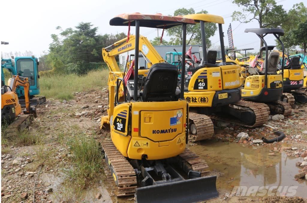 Komatsu PC 18 MR Minikoparki