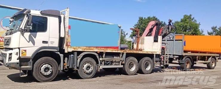 Volvo FM 460 Ciężarówki typu Platforma / Skrzynia
