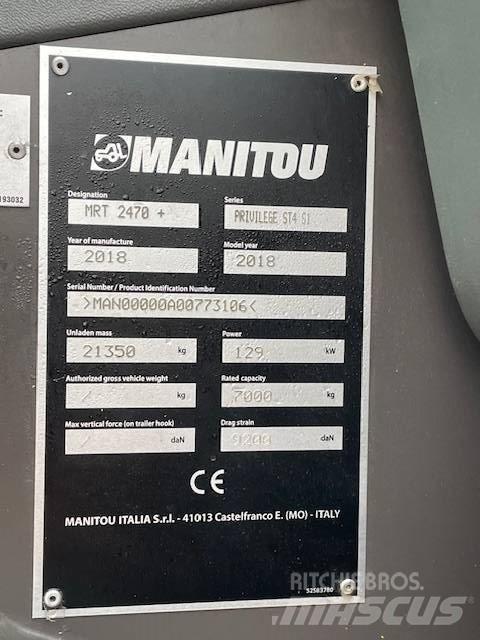 Manitou MRT2470 Ładowarki teleskopowe