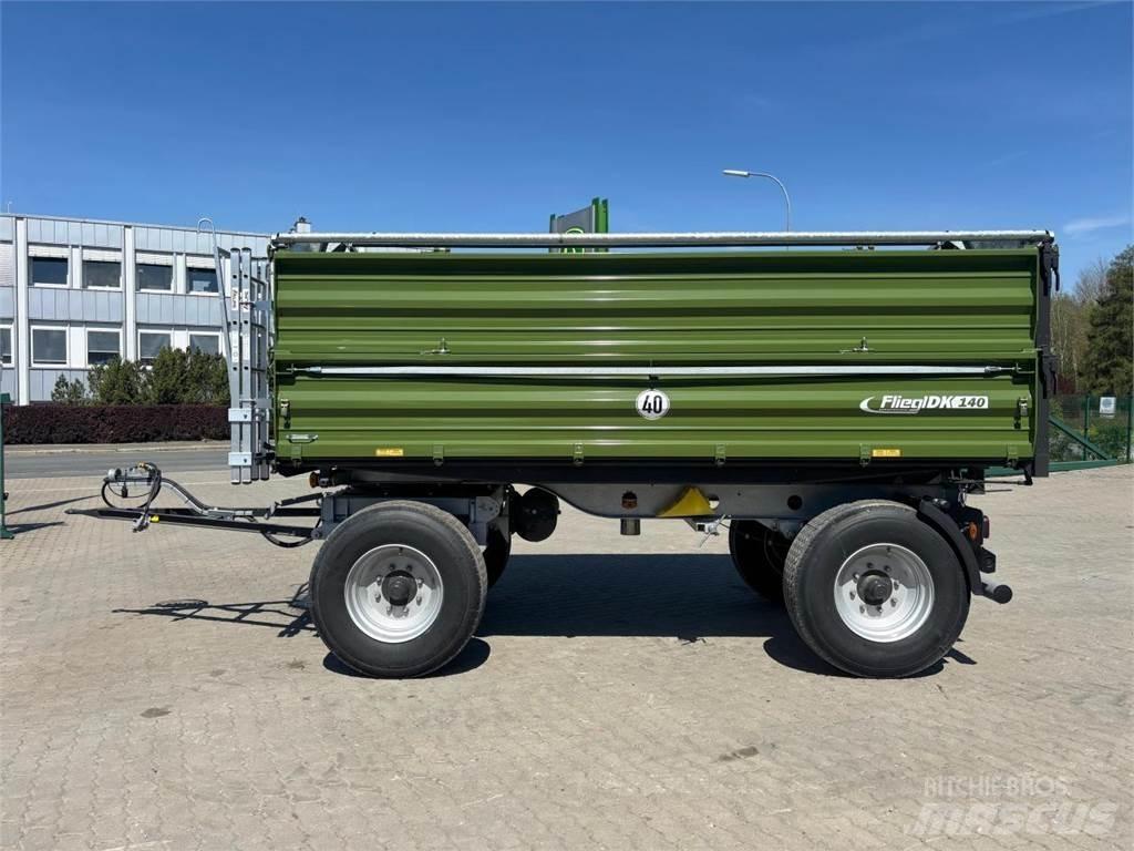 Fliegl DK 140 FOX Przyczepy wywrotki