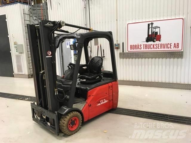 Linde E 16 H - 01 Wózki elektryczne