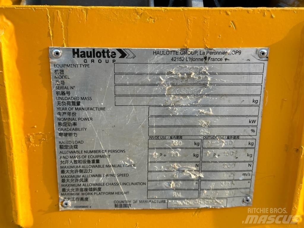 Haulotte OPTIMUM 8 Podnośniki nożycowe