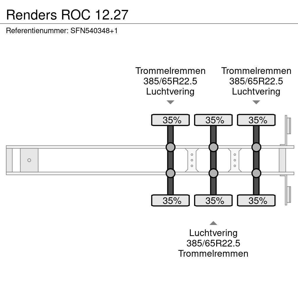 Renders ROC 12.27 Platformy / Naczepy z otwieranymi burtami