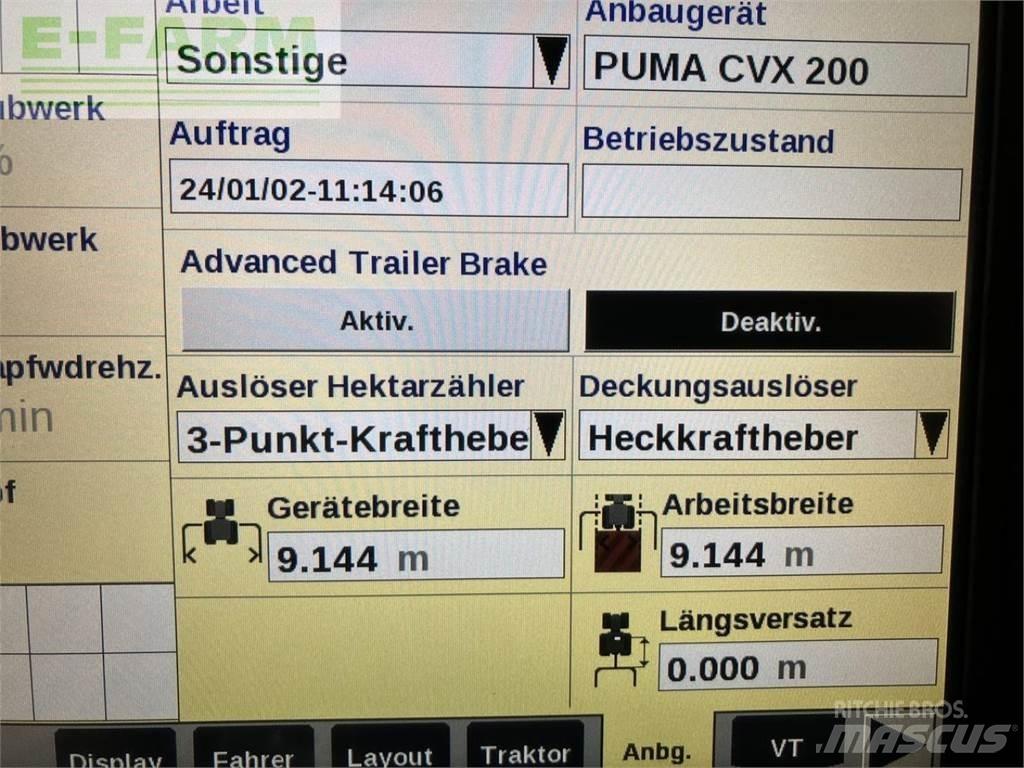 Case IH puma 200 Ciągniki rolnicze