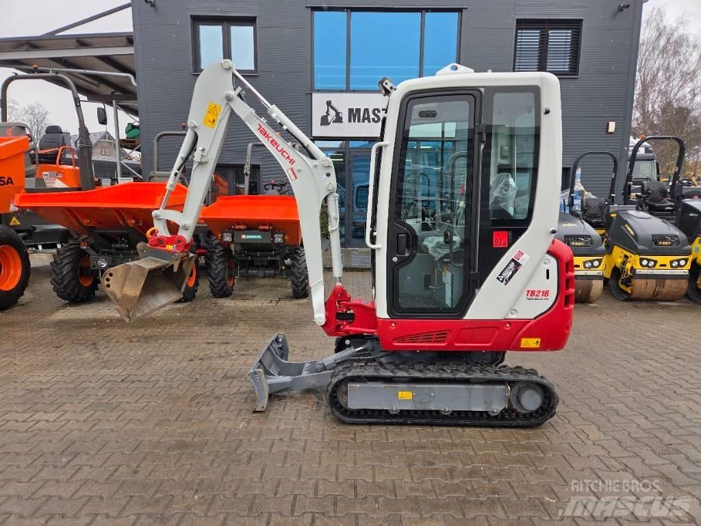Takeuchi TB 216 Minikoparki
