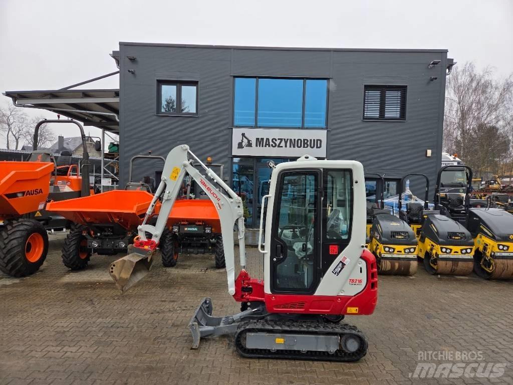 Takeuchi TB 216 Minikoparki