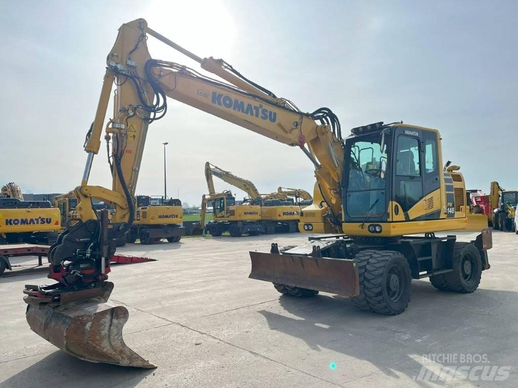 Komatsu PW 148-11 Koparki kołowe