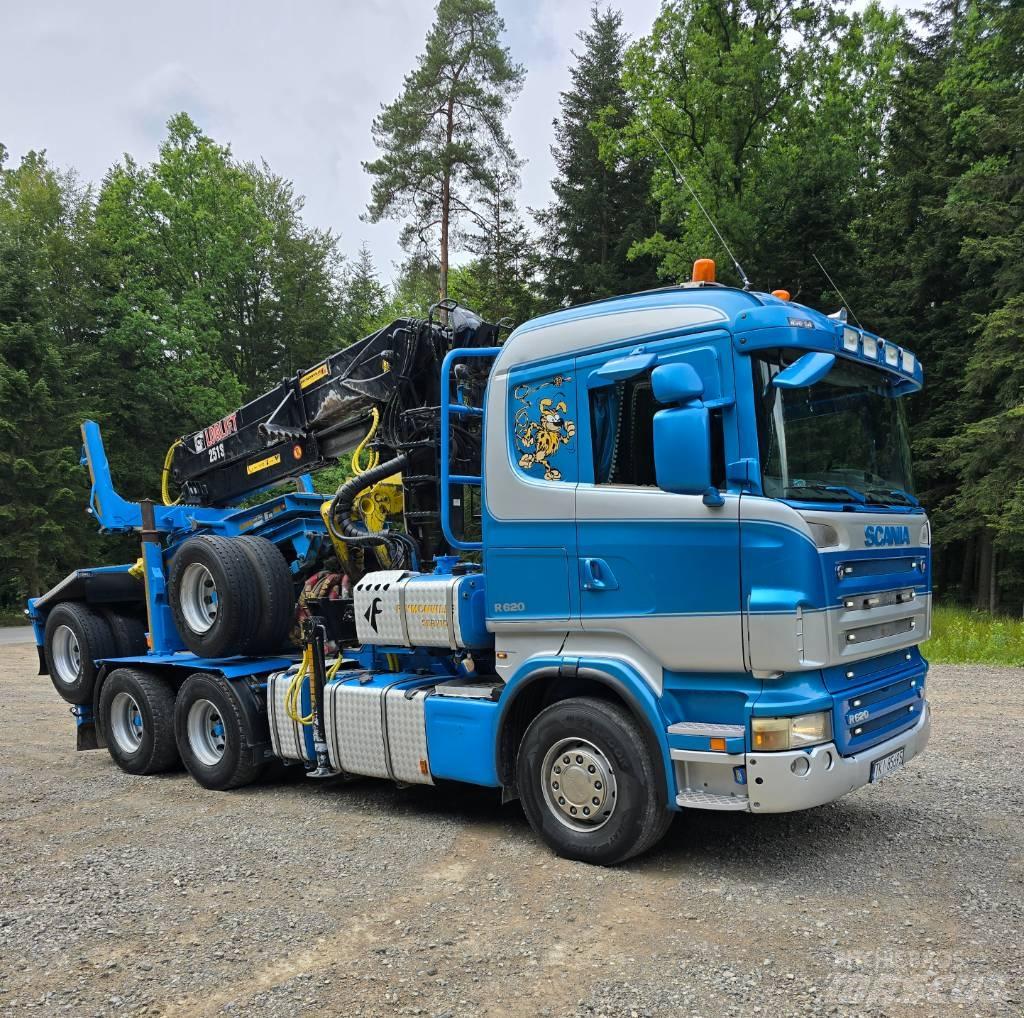 Scania R 620 Samochody do przewozu drewna