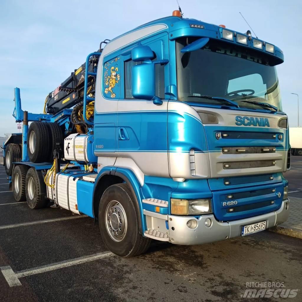 Scania R 620 Samochody do przewozu drewna