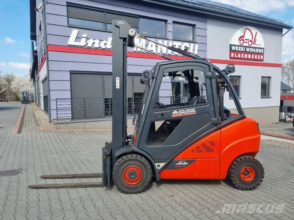 Linde H30T-02 Wózki LPG