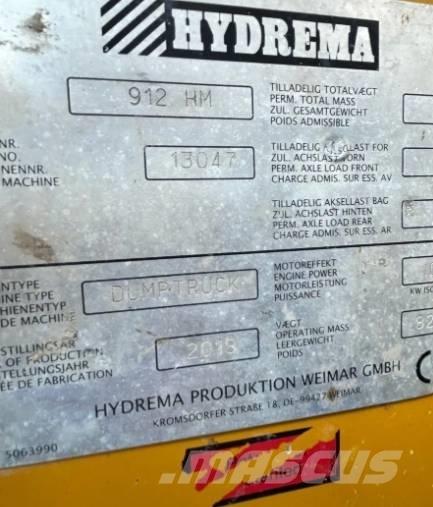 Hydrema 912 HM Wozidła przegubowe