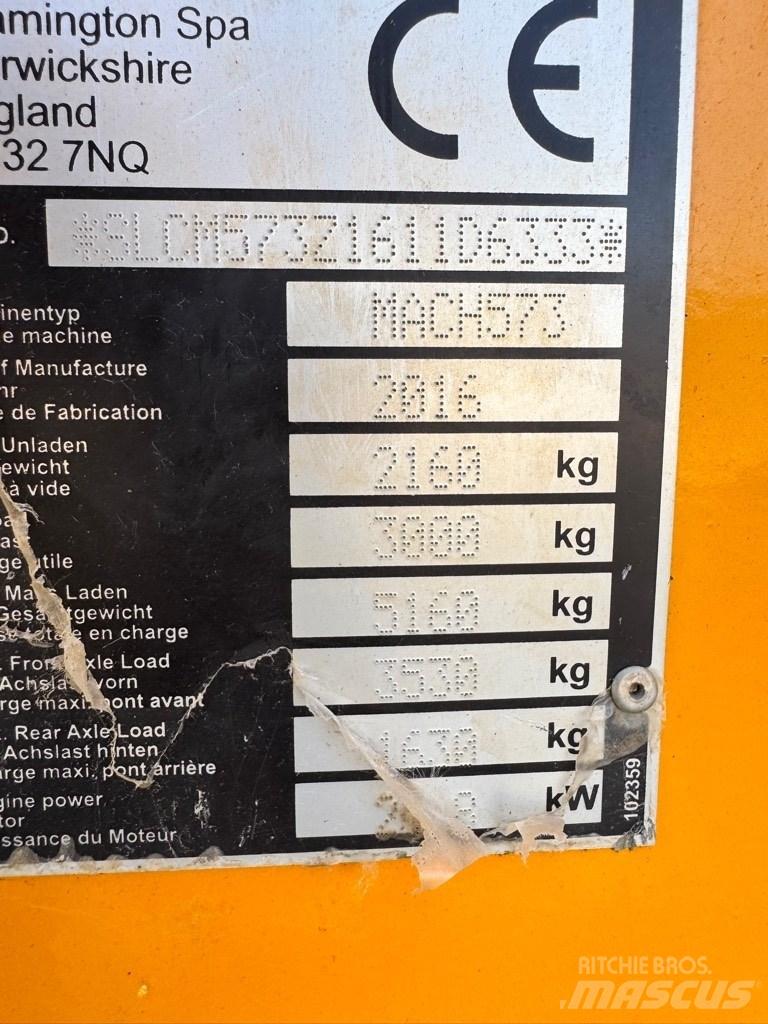 Thwaites 3 tonne Wozidła kolebkowe