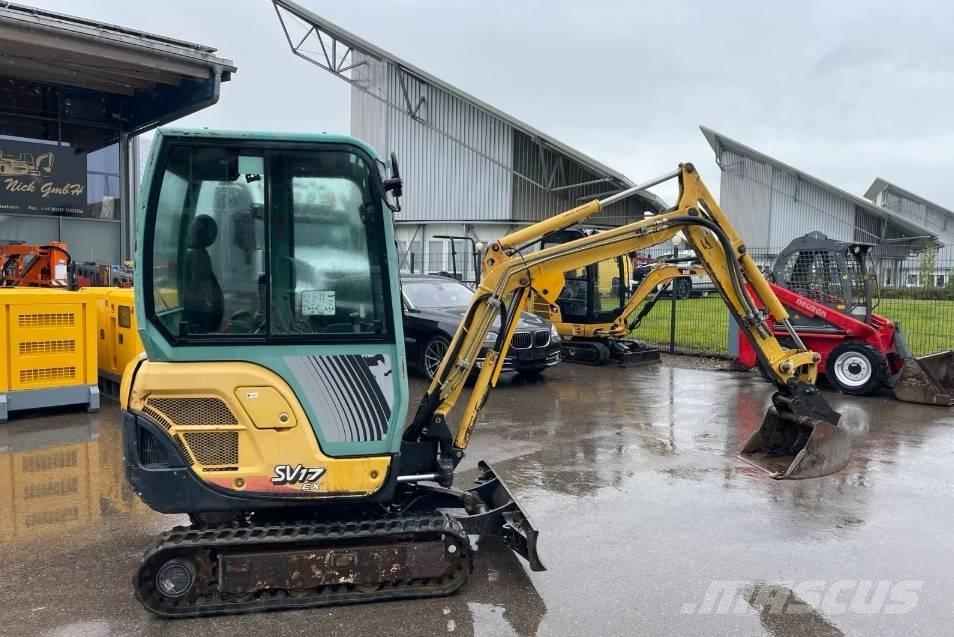 Yanmar SV 17 Minikoparki