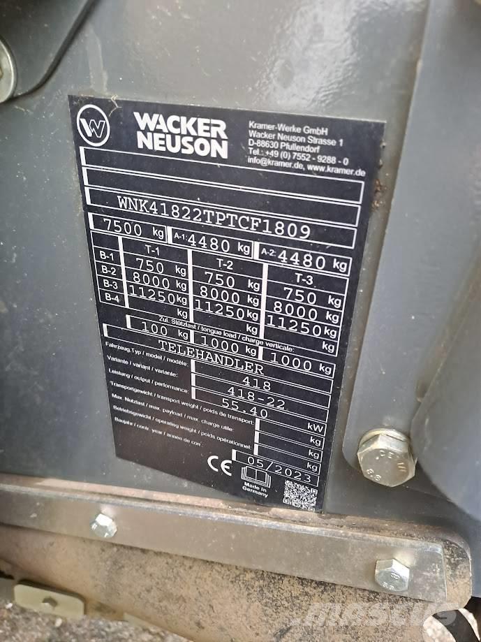 Wacker Neuson TH 627 Ładowarki teleskopowe