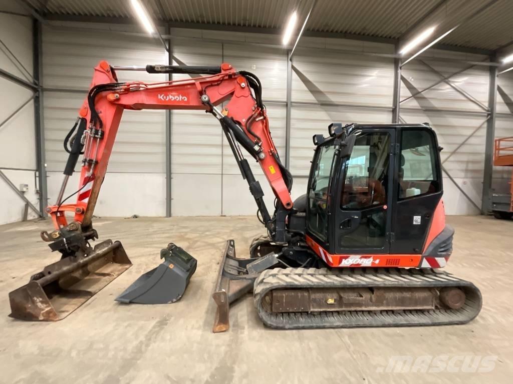 Kubota KX 080-4 Midikoparki  7t - 12t