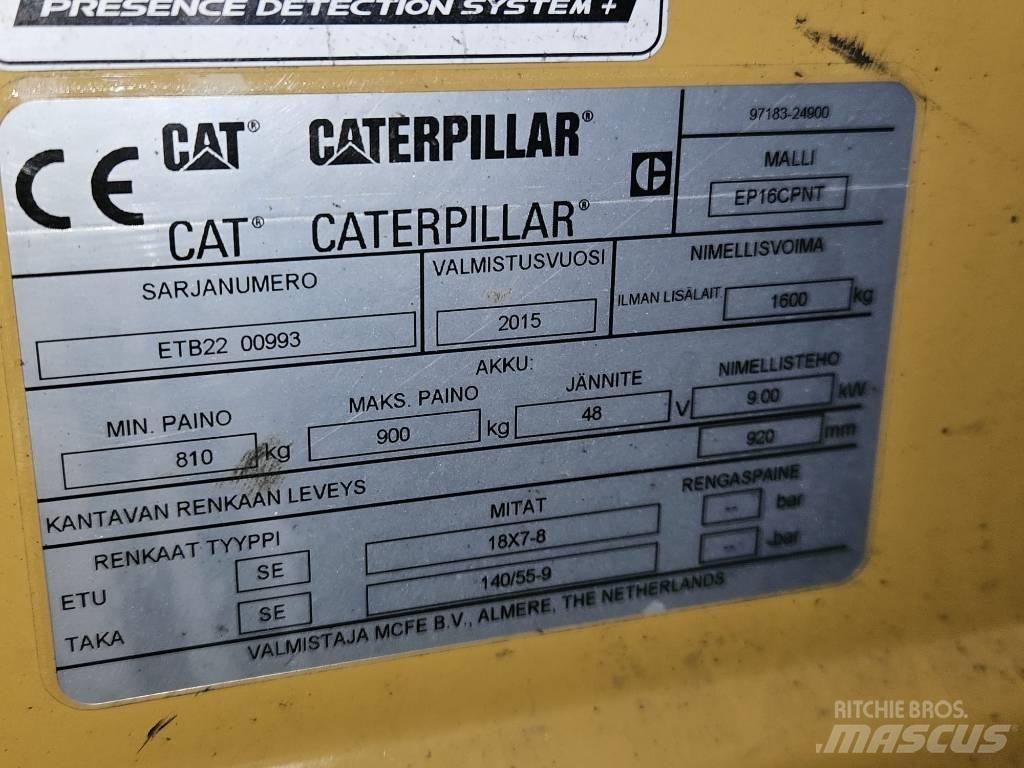CAT EP16CPNT Wózki elektryczne
