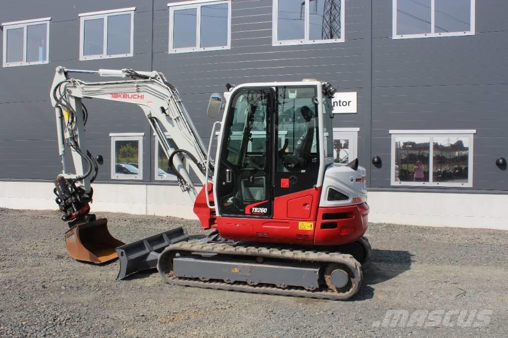 Takeuchi TB 260 Minikoparki
