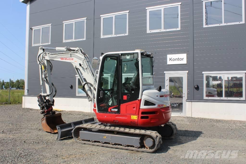 Takeuchi TB 260 Minikoparki