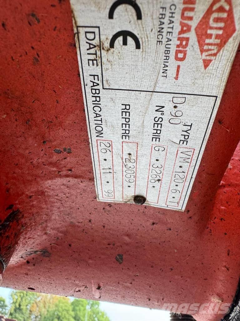 Kuhn Vari-Master 120 Pługi obrotowe