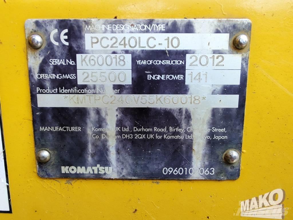 Komatsu PC 240 Koparki gąsienicowe