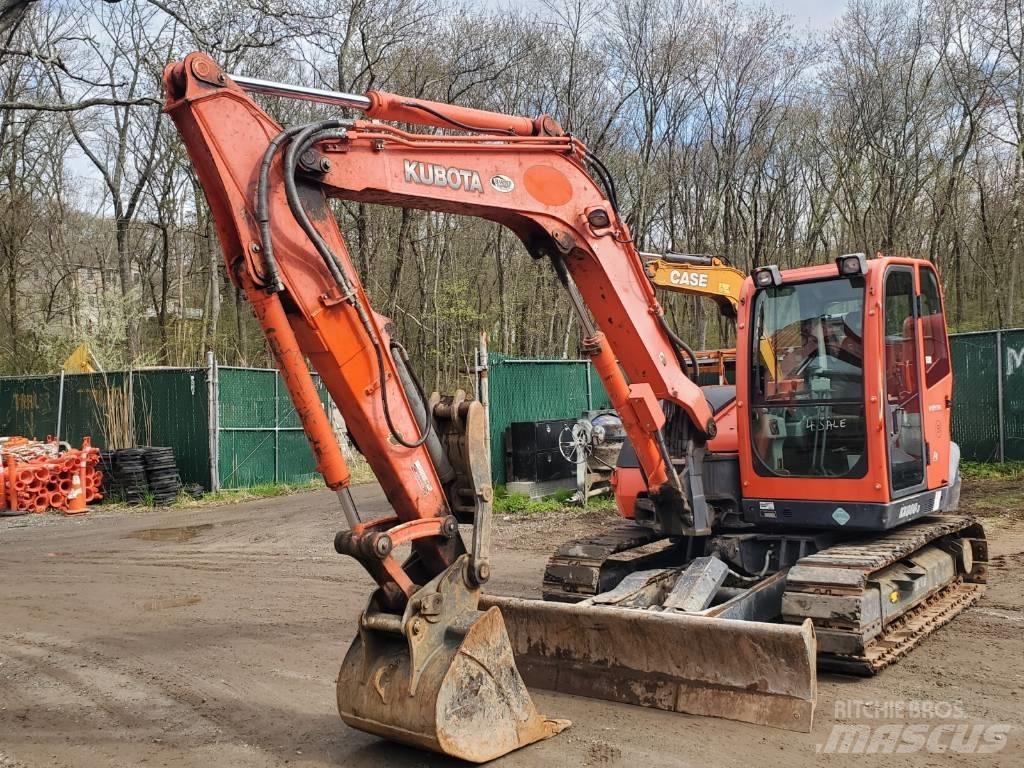 Kubota KX080-3 Koparki gąsienicowe