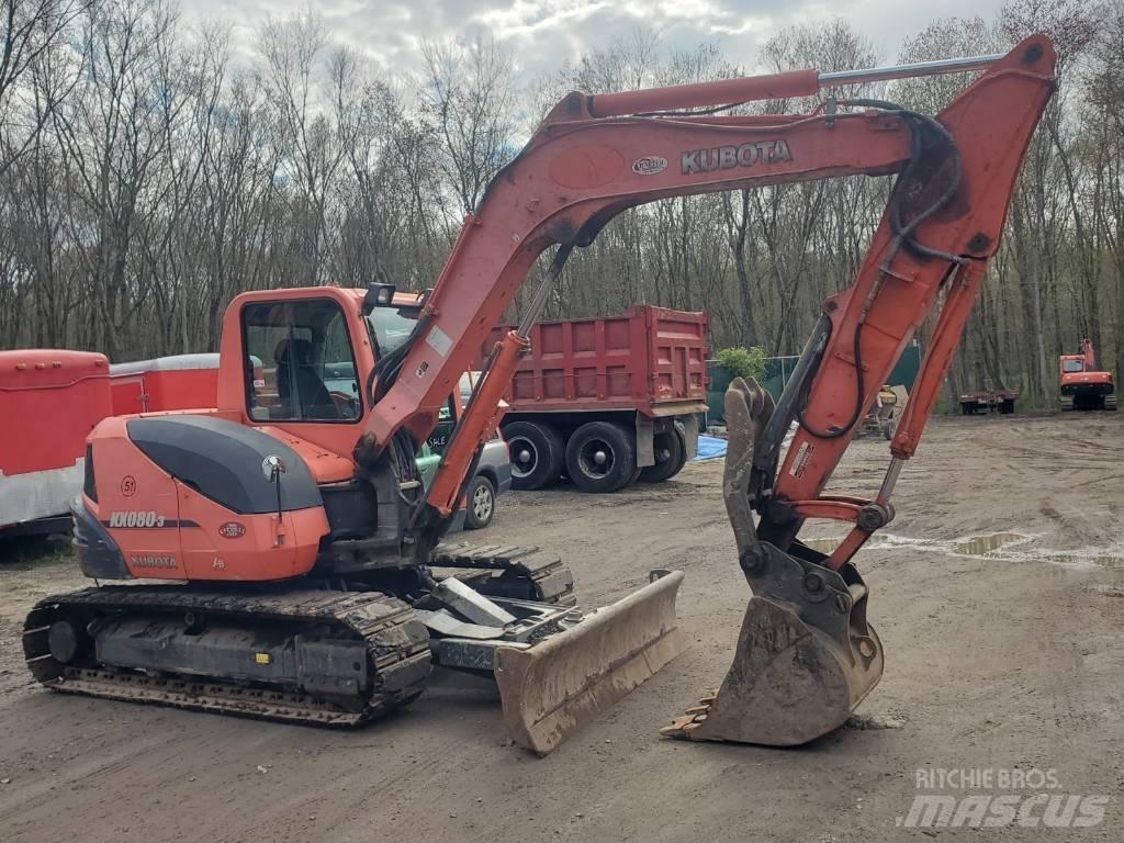 Kubota KX080-3 Koparki gąsienicowe