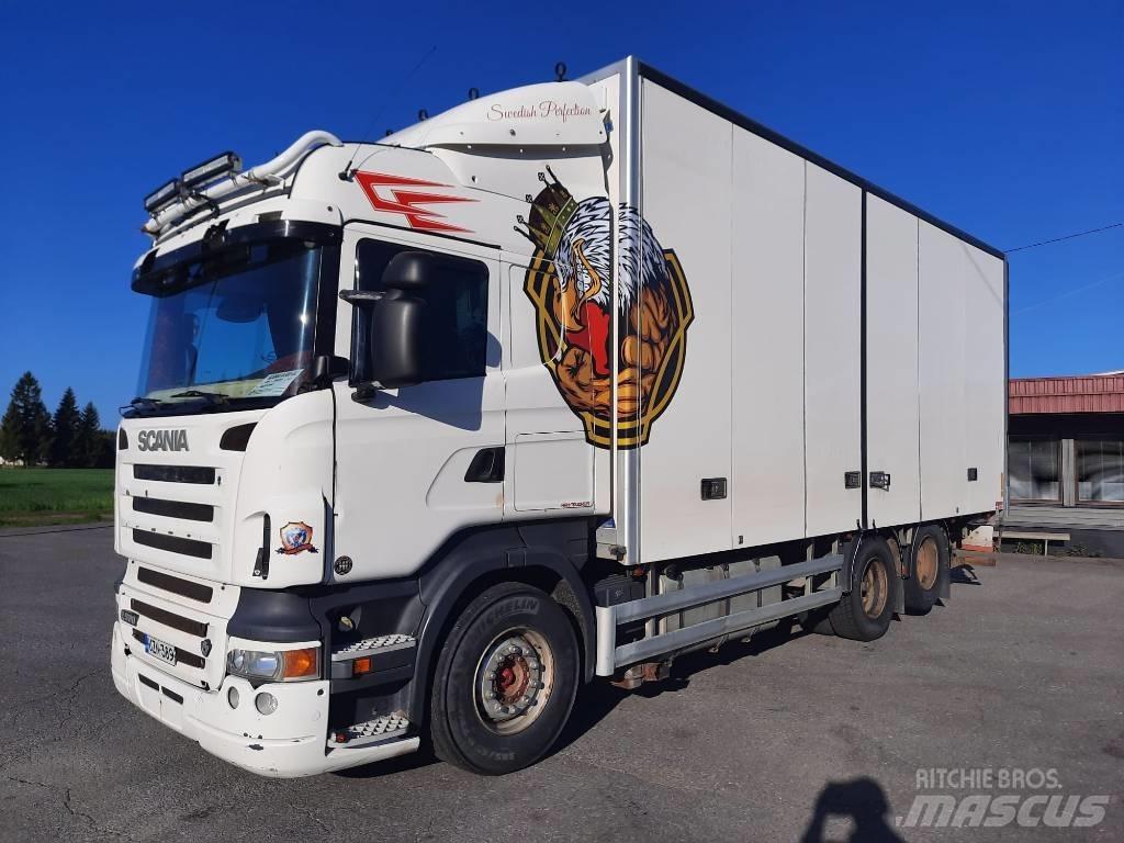 Scania R 500 Samochody ciężarowe ze skrzynią zamkniętą