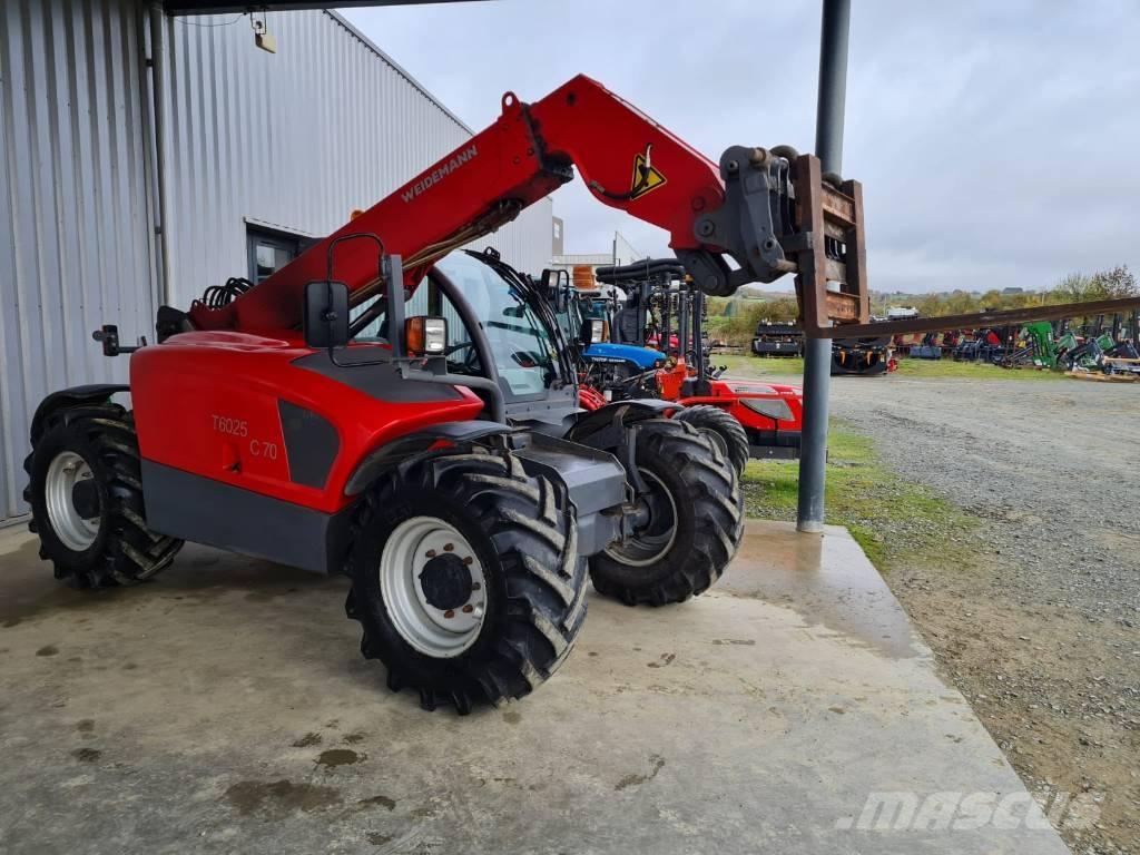 Weidemann T6025 Ładowarki teleskopowe