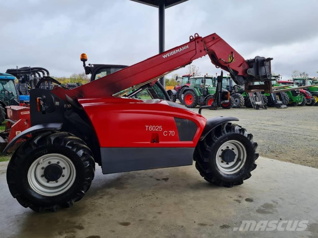 Weidemann T6025 Ładowarki teleskopowe