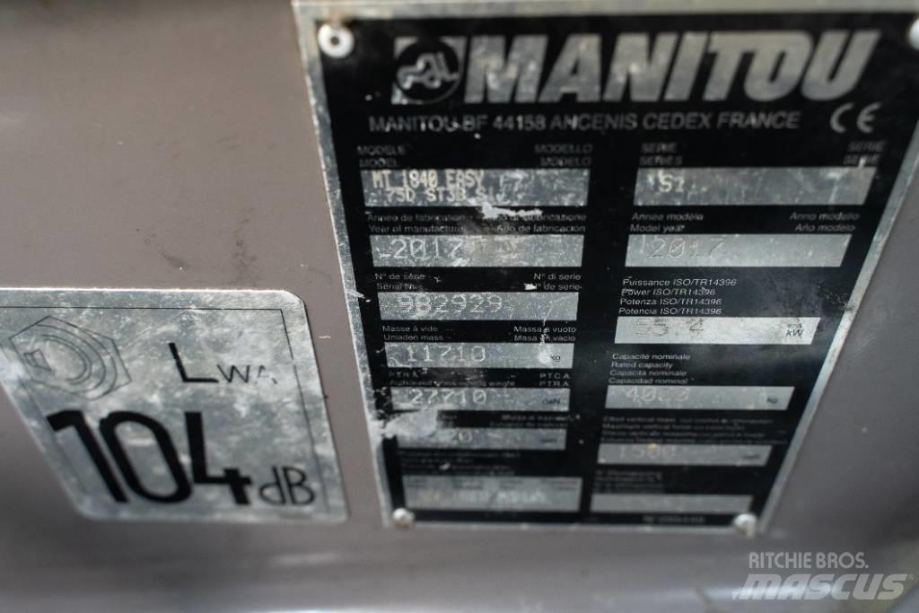 Manitou MT 1840 Ładowarki teleskopowe